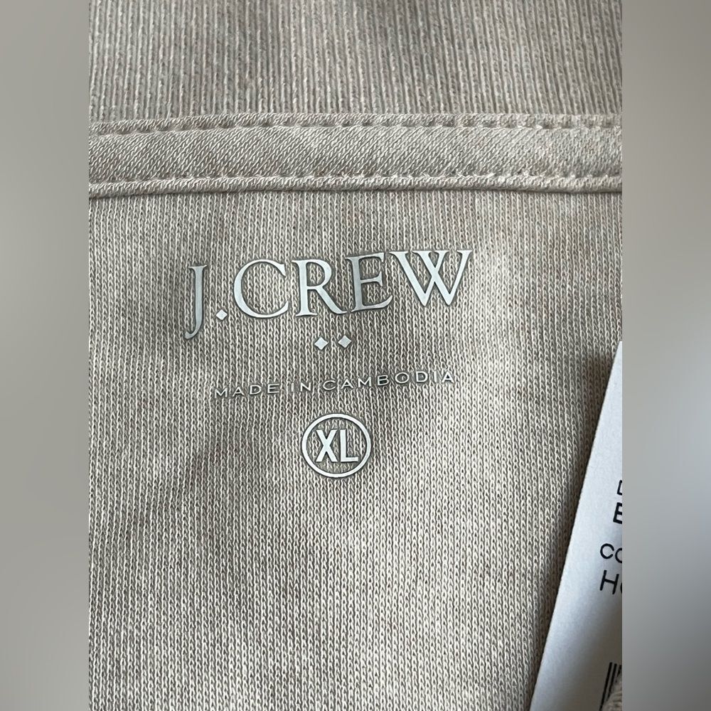 J Crew Men's Soft Touch Polo Shirt Cotton Classic Beige - Picture 4 of 8